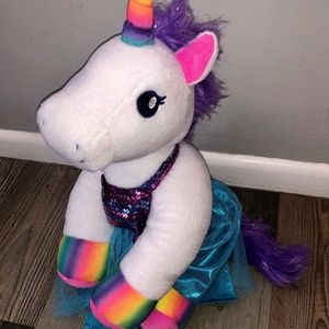 Build A Bear Color Craze Rainbow Spark Unicorn